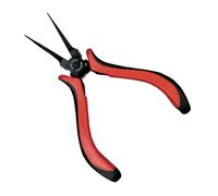 Pinze piatte da 14 cm, pinze a becco piatto sottile, strumento manuale, pinzetta per gioielli, artigianato, naso liscio, per la creazione di gioielli a mascella liscia