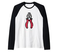 Pinze Pinze Snips Tool Lovers Maglia con Maniche Raglan
