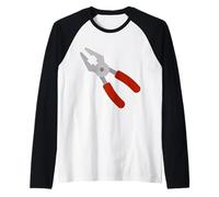 Pinze Pinze Snips Tool Lovers Maglia con Maniche Raglan