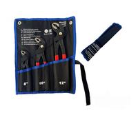 PINZE POLIGRIP SET 3 PZ PINZA A PAPPAGALLO CON PULSANTE REGOLABILE 8"-10"-12"