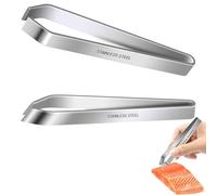 Pinze professionali a spina di pesce, pinza per spighe di pesce, pinzetta per spina di pesce, pinzetta per spina di pesce, pinzetta da cucina, per pollo, anatra maiale