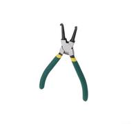 Pinze professionali per anelli elastici da 17,8 cm, con punta dritta e piegata, per rimozione di anelli interni ed esterni, in acciaio ad alta durezza, strumento di riparazione automatica (piegatura