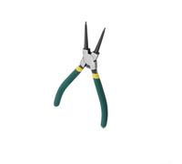 Pinze professionali per anelli elastici da 17,8 cm, set di pinze per anelli a scatto interni esterni, punta piegata dritta, alta durezza, strumento di riparazione automatica (interno dritto)