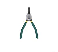Pinze professionali per anelli elastici da 17,8 cm, set di pinze per anelli a scatto interni esterni, punta piegata dritta, ad alta durezza, strumento di riparazione automatica (esterno dritto)
