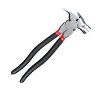 Pinze professionali per migliorare la leva adatta per l'estrazione di chiodi, installazione di cavi, spaccatura del legno, strumento di lavoro da 26,9 cm, pinze ergonomiche per torsione del filo