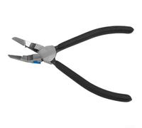 Pinze professionali per rimozione di pannelli interni dell'auto, estrattore di schede con manico ergonomico, struttura in acciaio al carbonio blu nero (B)