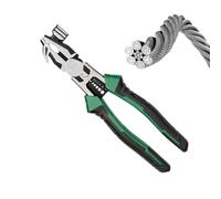 Pinze resistenti da 22,9 cm per crimpatura , strumenti combinati | Pinze laterali per elettricisti domestici, idraulici, falegnami, meccanici, fissaggio di serraggio e avvolgimento