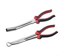 Pinze rotonde per la rimozione del filo della scintilla in acciaio al carbonio per un uso durevole con impugnatura antiscivolo per una presa comoda durante le riparazioni automobilistiche