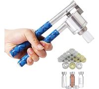 Pinze sigillanti, Tappatrice portatile - Completamente in alluminio/alluminio-plastica Piegatrice for bottiglie ribaltabili, Strumenti for tappare(Fullaluminum,13mm)