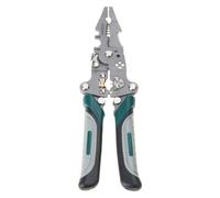 Pinze spelafili pieghevoli multifunzionali con design a puleggia taglierina per cavi Strumento di crimpatura per uso multiplo Utensile manuale Spellafili multifunzionale