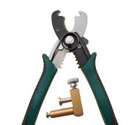 Pinze spelafili resistenti per elettricisti in acciaio inossidabile strumento per la gestione precisa dei cavi progetti di riparazione fai da te