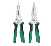 Pinze spellafili multifunzione 7 in 1 con blocco di sicurezza e design ergonomico per manutenzione elettrica e fai da te