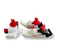 Pinze Tic Tac per piastrelle - posizionatore per taglio smussato 45° - tenuta sicura per piastrelle piccole - finiture precise e sicure - strumento di aiuto alla posa - Outillage Carreleur 2.0