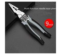 Pinze universali multifunzione set taglierine/pinze for naso diagonale crimpatura resistente durezza e durata strumento manuale,Impiego pesante(9 inch wire cutters)
