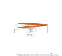 Pinzetta A Molla Punte Fini Curve Arrotondate Zigrinat Acciaio Inox - Beta 993PL