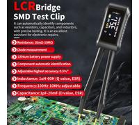 Pinzetta a ponte LCR digitale intelligente ZT-MD1 LCR tester misuratore tester m