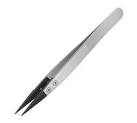Pinzetta a punta fine, corpo in acciaio inossidabile ESD con punte in plastica (PPS). Prodotto in Giappone. ENGINEER PTZ-41