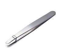Pinzetta per capelli in acciaio inox, pinzetta di precisione per sopracciglia, peli incarniti, schegge, Lingjiong