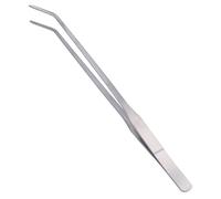 Pinzetta per piante curva lunga 27 cm acquario acquario pesci serbatoio...