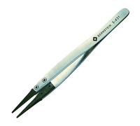 Pinzette Bernstein 5-431 "Carbofib" Con Punta Arrotondata 125Mm Larghezza 1.5Mm