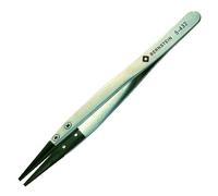 Pinzette Bernstein 5-432 "Carbofib" Con Punta Piatta 125Mm Larghezza 2Mm