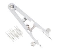 Pinzette con barra a molla, strumento per orologio con barra a molla - Strumento di riparazione per divieto del polso 'orologio,Kit di attrezzi per barra a molla 'orologio Rimozione del cinturino del