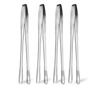Pinzette da cucina da 24,1 cm, pinze da cucina coreane e giapponesi, pinze da cucina in acciaio inox 304, pinze da buffet, pinze per cucinare insalata, barbecue, carne da buffet (4 pezzi)