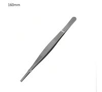 Pinzette dentate, pinze per barbecue lunghe in acciaio inossidabile per alimenti, diritte per uso domestico, dimensioni 12,5/16/20/25/30CM 20 centimetri,25 centimetri,30CM,16 centimetri,12,5 cmAcciaio