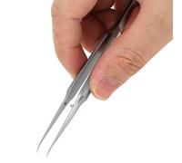 Pinzette di Precisione, Pinzette a Naso Ad Ago 0,15 Mm Precisione Punta Puntata a Punta Sottile Pinzette di Manutenzione Pinzette per Pinzette per il Microscopio
