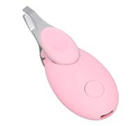 Pinzette Elettriche per Sopracciglia, Potenti Pinzette per Sopracciglia Visualizzate 300mAh, Ricaricabili, Funzionamento Facile, per Barba Domestica (Roseo)