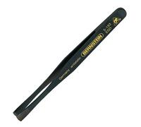 Pinzette ESD Bernstein 5-193 120Mm Dritte-Piatte-Larghe