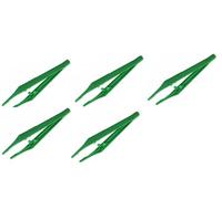 Pinzette Mediche Chirurgiche Sterili in Polipropilene Monouso in plastica - CONFEZIONE DA 5 PEZZI