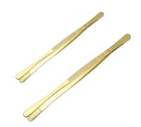 Pinzette per barbecue, 25 cm e 30 cm, in acciaio inox, con impugnatura antiscivolo, per grigliare e cucinare in cucina, confezione da 2