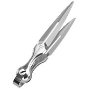 Pinzette per Carboncini Narghilè - Kitosun Accessori per Narghilè Pinza per Carbone in Acciaio Inossidabile 22 cm Lungo per Barbecue da Cucina Robusta e Resistenta al Calore e Alla Ruggine 1 pezzi