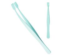 Pinzette Per Ciglia Inferiori Pianeggianti, Pinzette Per Ciglia A Grappolo, Accessorio Per Applicatore Per Trucco Professionale, Impugnatura Anti-slip, Precisione Di Livello Chirurgico, 11,9x1,1 Cm, P
