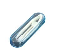 Pinzette per inserimento/rimozione lenti a contatto e kit custodiaSoft antibatterico ventosa A1F (verde)