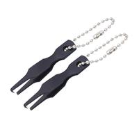 Pinzette per lenza da pesca in acciaio inox, 2 pezzi, pinze per apertura ad anelli rapidi, accessori per la pesca, pinze