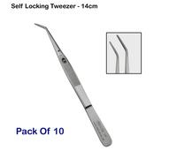 Pinzette per Medicazioni Self Locking Cotton & Dressing Tissue Pliers Set Of 10