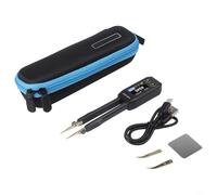 Pinzette per misuratore digitale Gdfnmogo ST1, tester portatile per componenti con display a colori da 1,14 pollici, identificazione automatica dei componenti, tre frequenze