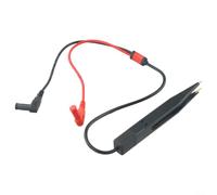 Pinzette per test di componenti SMD, clip di prova per chip per resistori e condensatori, presa comoda e design antiscivolo