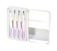 Pinzette Per Trattamenti Per Il Viso Capelli 4Pcs Sopracciglio Per Le Donne Uomini Regali Professionale In Acciaio Inox Rimozione Pinzette In Acciaio Inox