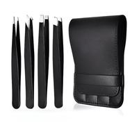 Pinzette Per Trattamenti Per Il Viso Capelli 4Pcs Sopracciglio Pinzette Per Le Donne Degli Uomini Regali Professionale In Acciaio Inox Depilazione In