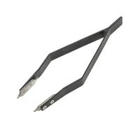 Pinzette professionali per asta a molla 7825, adatte per riparazioni delicate di orologi, con impugnatura ergonomica e struttura in metallo, pinze a molla compatte