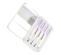 Pinzette professionali per le agenzie facciali capelli in acciaio inox precisione pinzision per capelli incarniti sopracciglia pinzette donne sopracciglia