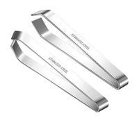 Pinzette Professionali per Lische di Pesce Lumi Zenva con Punta Dritta e Sottile 12 cm 2 Pinzette da Cucina Acciaio Inossidabile Lavabili in Lavastoviglie