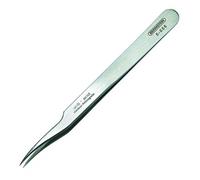 Pinzette SMD Bernstein 5-056 120Mm Leggermente Piegate Molto Affilate