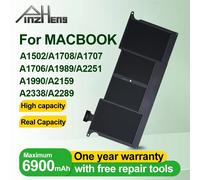 PINZHENG Batteria Del Computer Portatile Per Macbook Pro 13 ''A1502 A1706 A1989 A2251 A2159 A2289 A2338 A2251 15'' A1707 A1582 A1493 A1820 A1819
