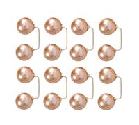 Pinzooms - Fermaglio per fissare la vita, con perle artificiali, per cardigan, collare, spilla decorativa per la vita, 8 pezzi