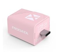 Piodata iXflash Cube - Chiavetta USB da 128 GB per iPhone/iPad/Android, backup automatico delle foto durante la ricarica rapida, Apple MFi USB C 3.2 Data Cube Photo Stick Backup Drive, disco rigido