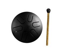 Pioggia Drum Instrument - 6 note multifunzione strumento musicale attrezzature | Acciaio Tongue Outdoor Rain Drum, Percussioni Drum Instrument per Musica Educazione Intrattenimento Yoga Mediazione